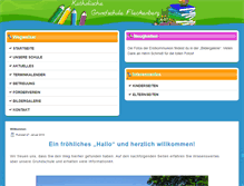 Tablet Screenshot of grundschule-fleckenberg.de